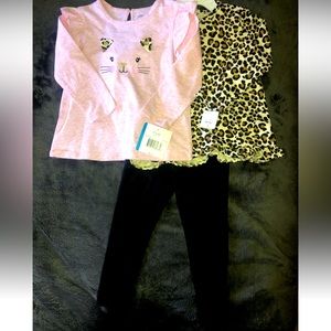 Little Me 3 pc set size 24 mos